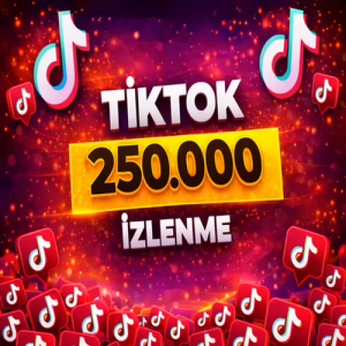  ⭐GARANTİLİ TİKTOK 250.000 İZLENME⭐